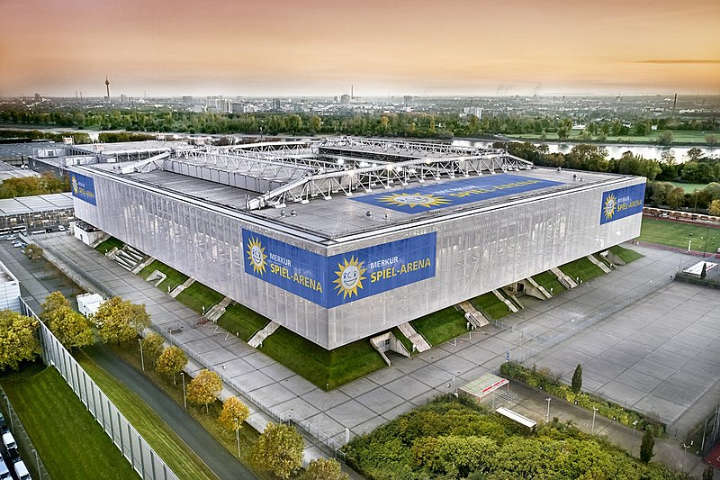 Espirit Arena Düsseldorf Alemania (Author: Peter Weihs)