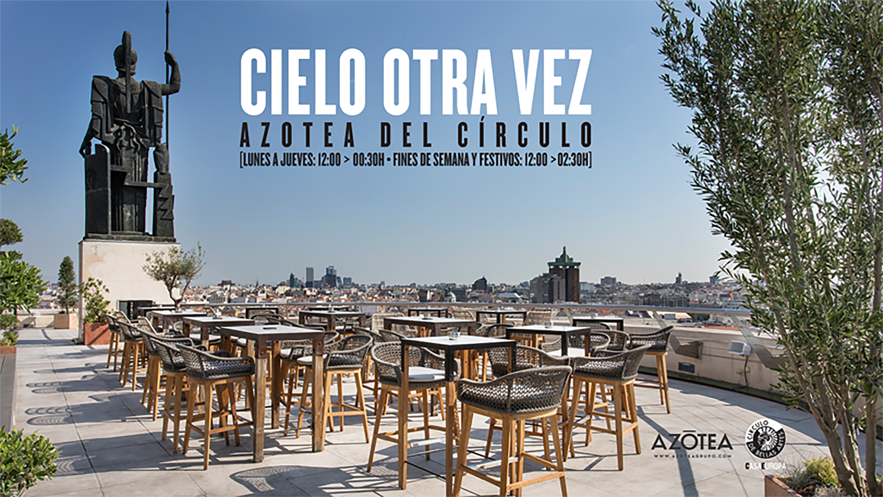 La azotea del Circulo de Bellas Artes