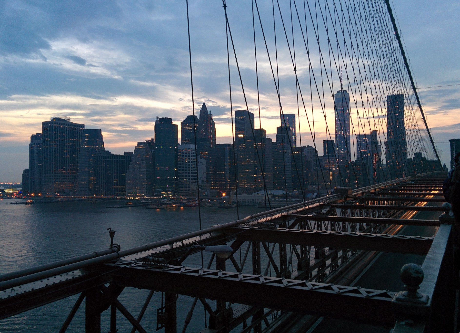 Views from the Brooklyn Bridge