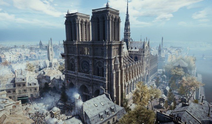 Notre Dame in Assasin's Creed