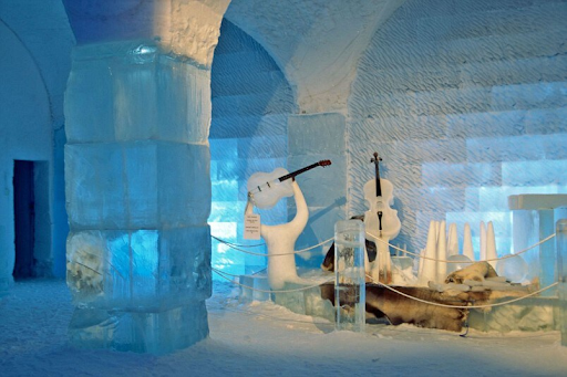 Hotel de hielo Jukkasjärvi Suecia