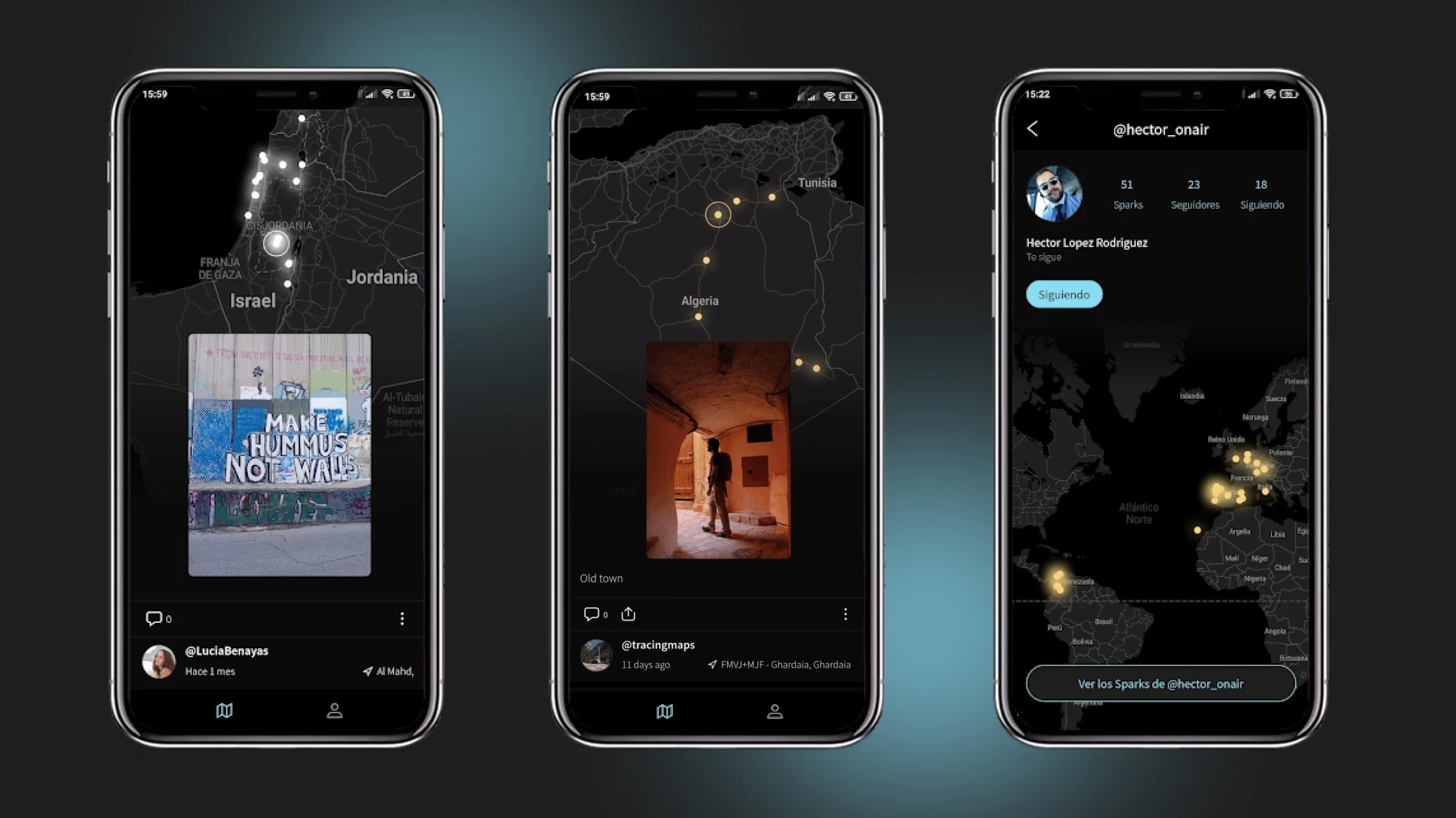 Interactive maps image